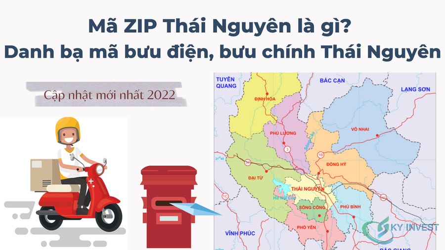 Mã ZIP Thái Nguyên là gì? Danh bạ mã bưu điện, bưu chính Thái Nguyên cập nhật mới nhất 2022