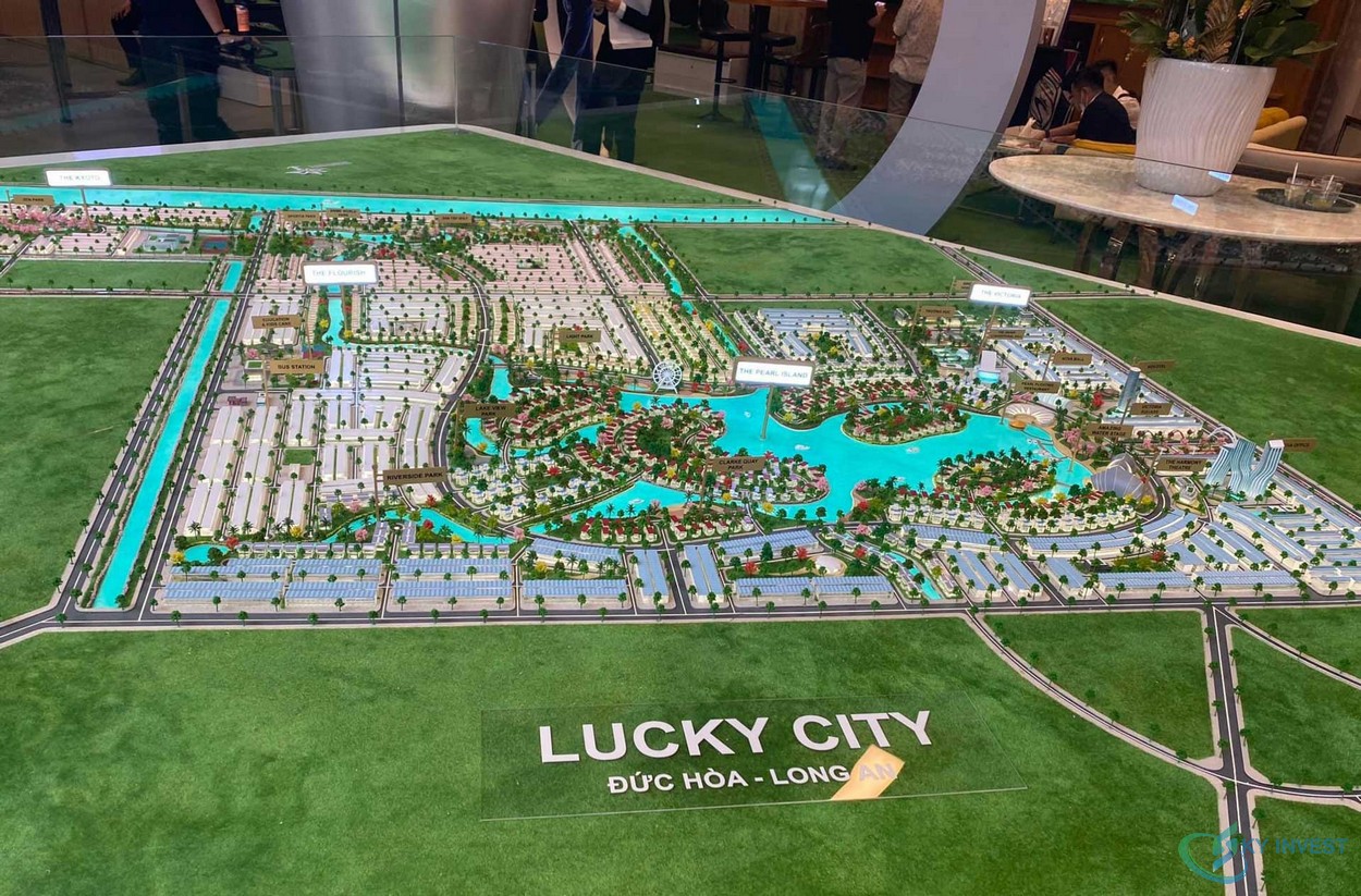 Phối cảnh dự án Lucky City Long An