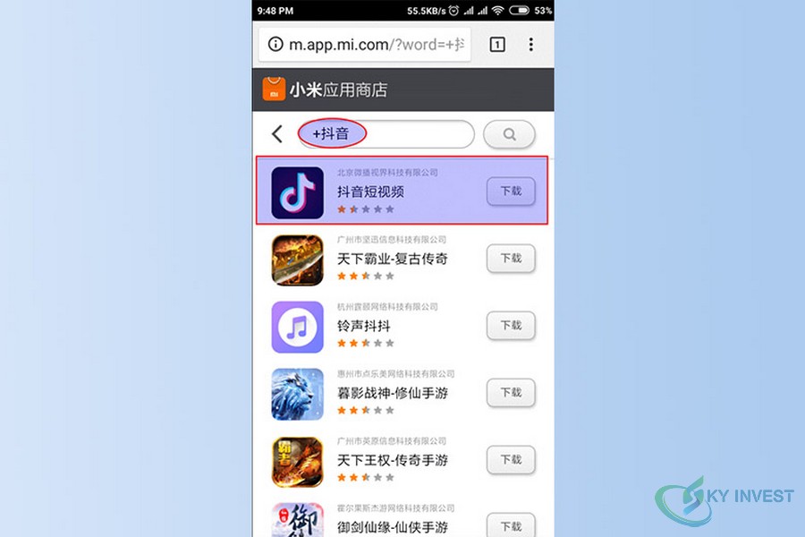 Download TikTok Trung Quốc trên app.xiaomi.com (Xiaomi)