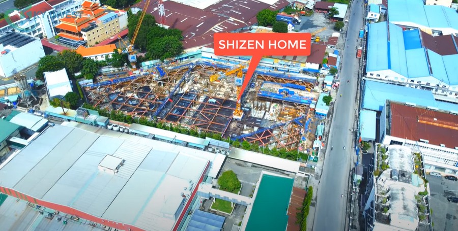 Tiến độ xây dựng Shizen Home quận 7 tháng 07/2022