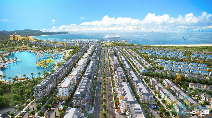 Phối cảnh tổng thể dự án Marina City