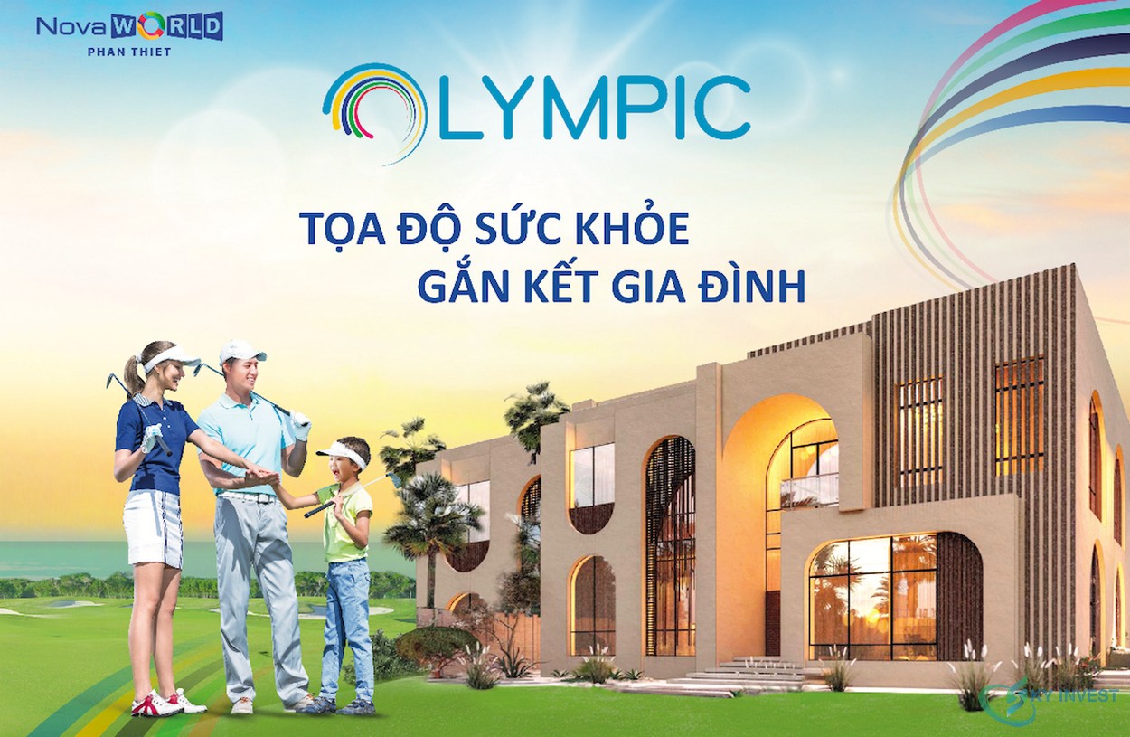 Olympic Novaworld Phan Thiết mang cảm hứng từ thế vận hội OLYMPIC