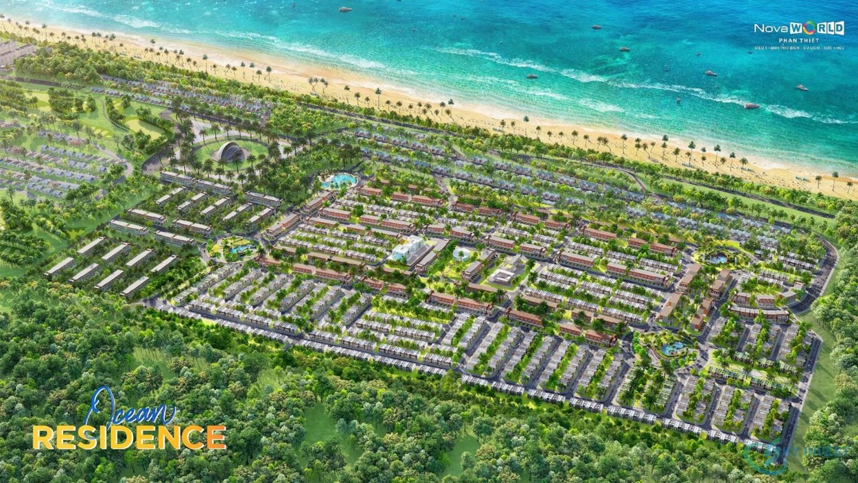 Ocean Residence phân khu tại dự án khu dộ thị Novaworld Phan Thiết