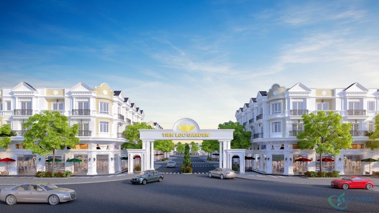 Thiết kế cổng chào dự án Tiến Lộc Garden Đồng Nai