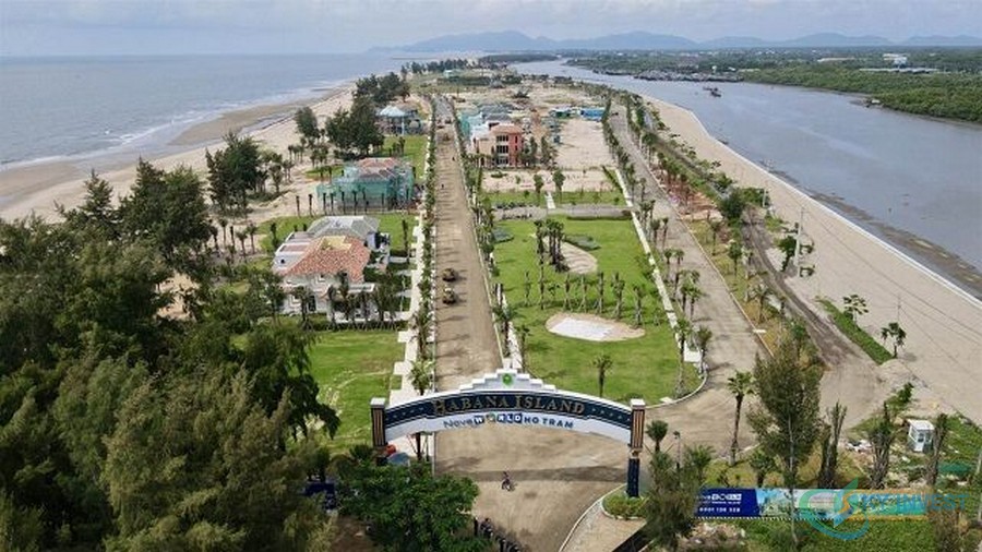 Tiến độ xây dựng Novaworld Hồ Tràm tại phân kỳ Habana Island