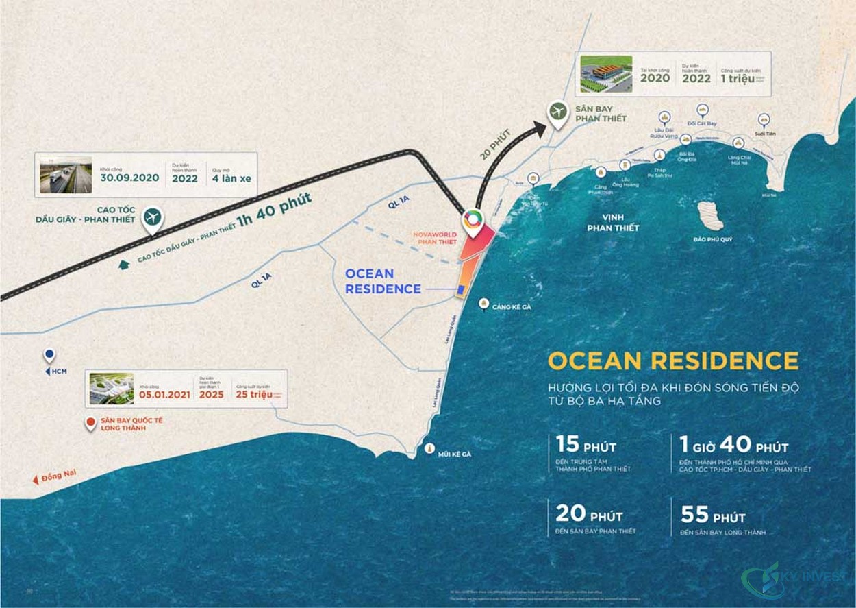 Vị trí địa chỉ phân khu Ocean Residence