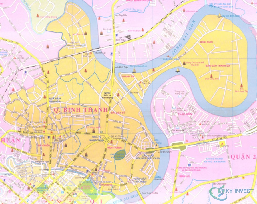Bản đồ Quận Bình Thạnh