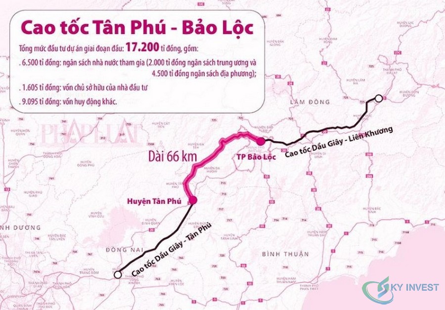 Tổng quan thông tin về cao tốc Tân Phú - Bảo Lộc