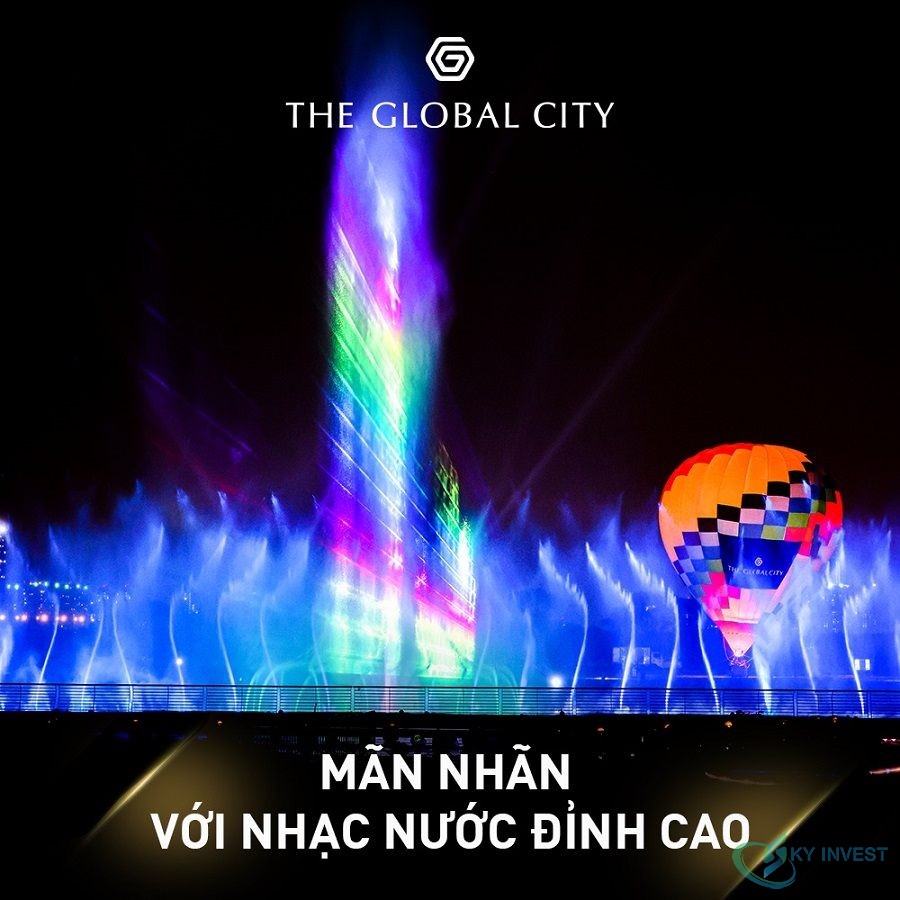 Sân khấu nhạc nước ngoài trời hàng đầu Đông Nam Á tại The Global City chính là địa điểm sẽ tổ chức Countdown Party 2023