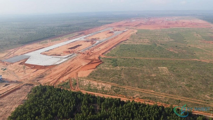 Tiến độ xây dựng Sân bay Phan Thiết tháng 12/2022