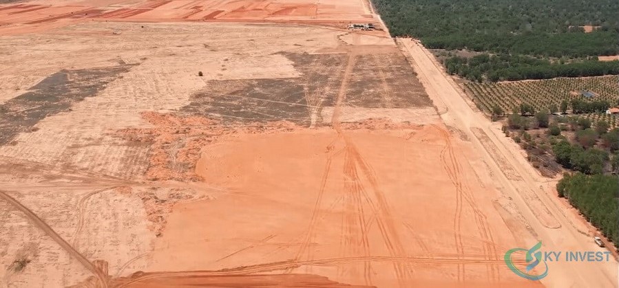 Tiến độ xây dựng Sân bay Phan Thiết tháng 5/2022