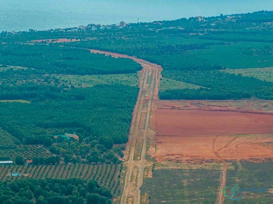 Tiến độ xây dựng Sân bay Phan Thiết tháng 7/2022