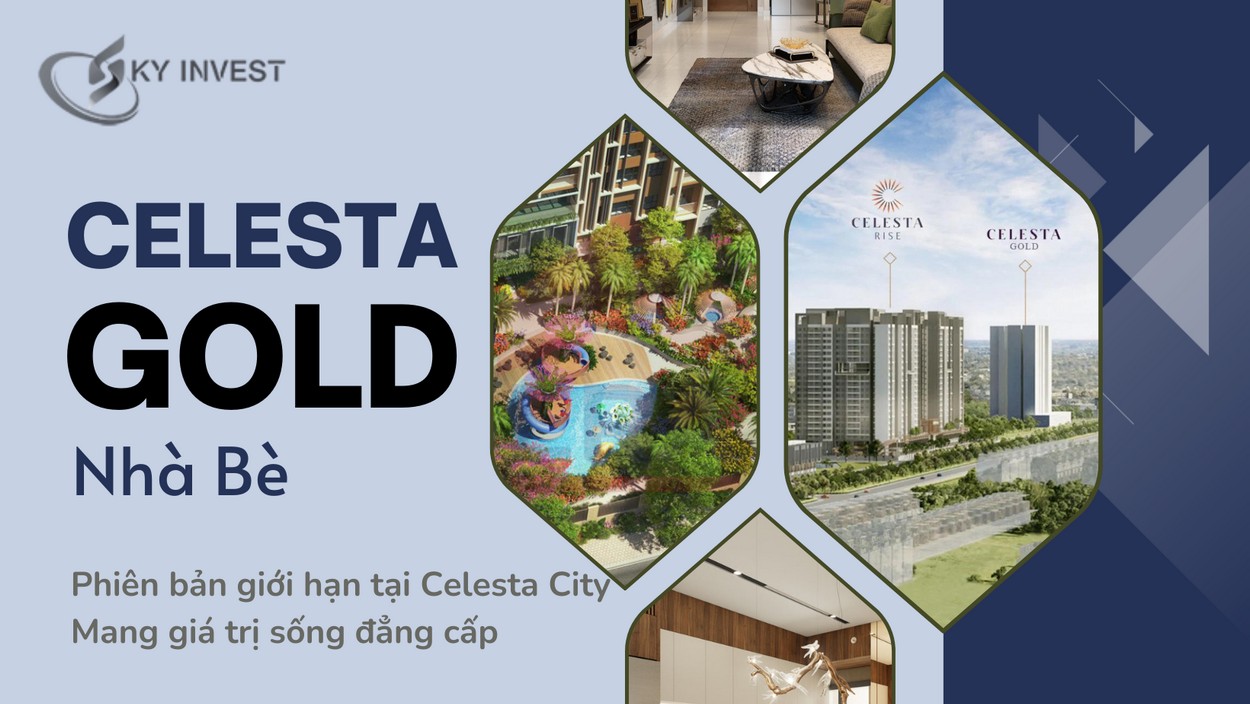 Phối cảnh tổng thể dự án căn hộ Celesta Gold Nhà Bè