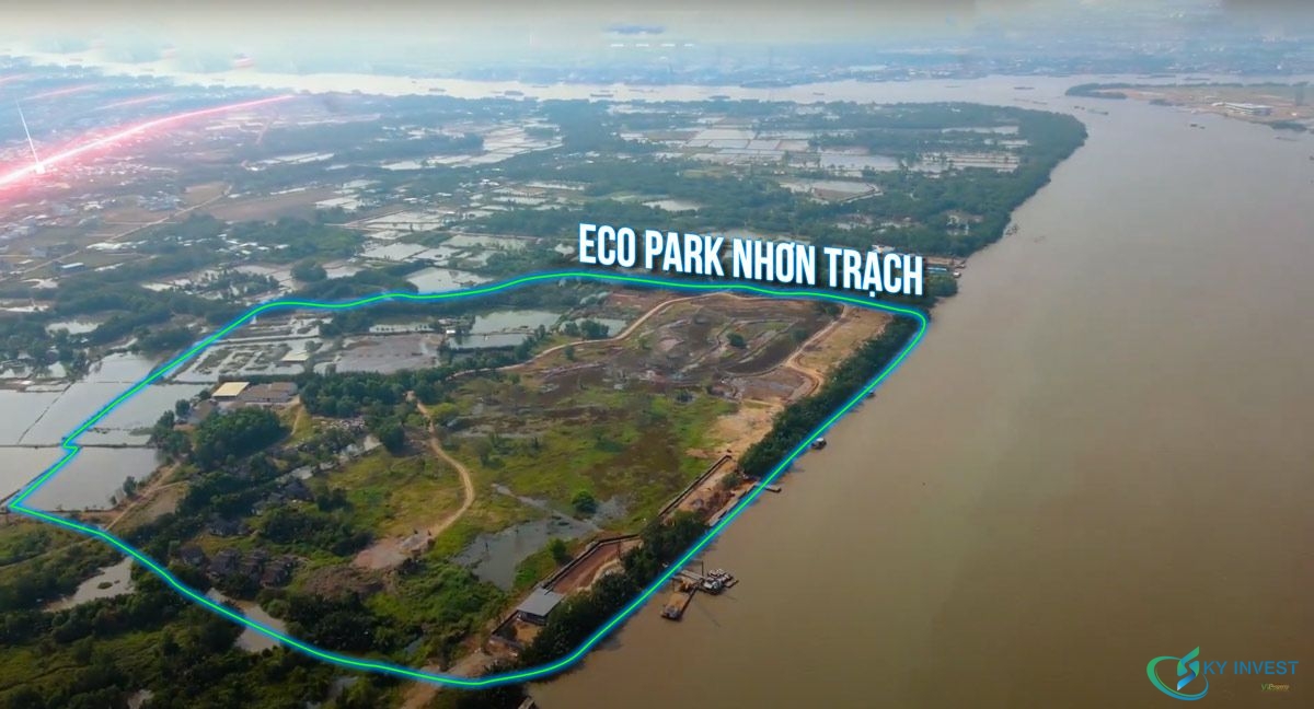 Vị trí quỹ đất dự án khu đô thị Eco Village Saigon River - Ecopark Nhơn Trạch Đồng Nai